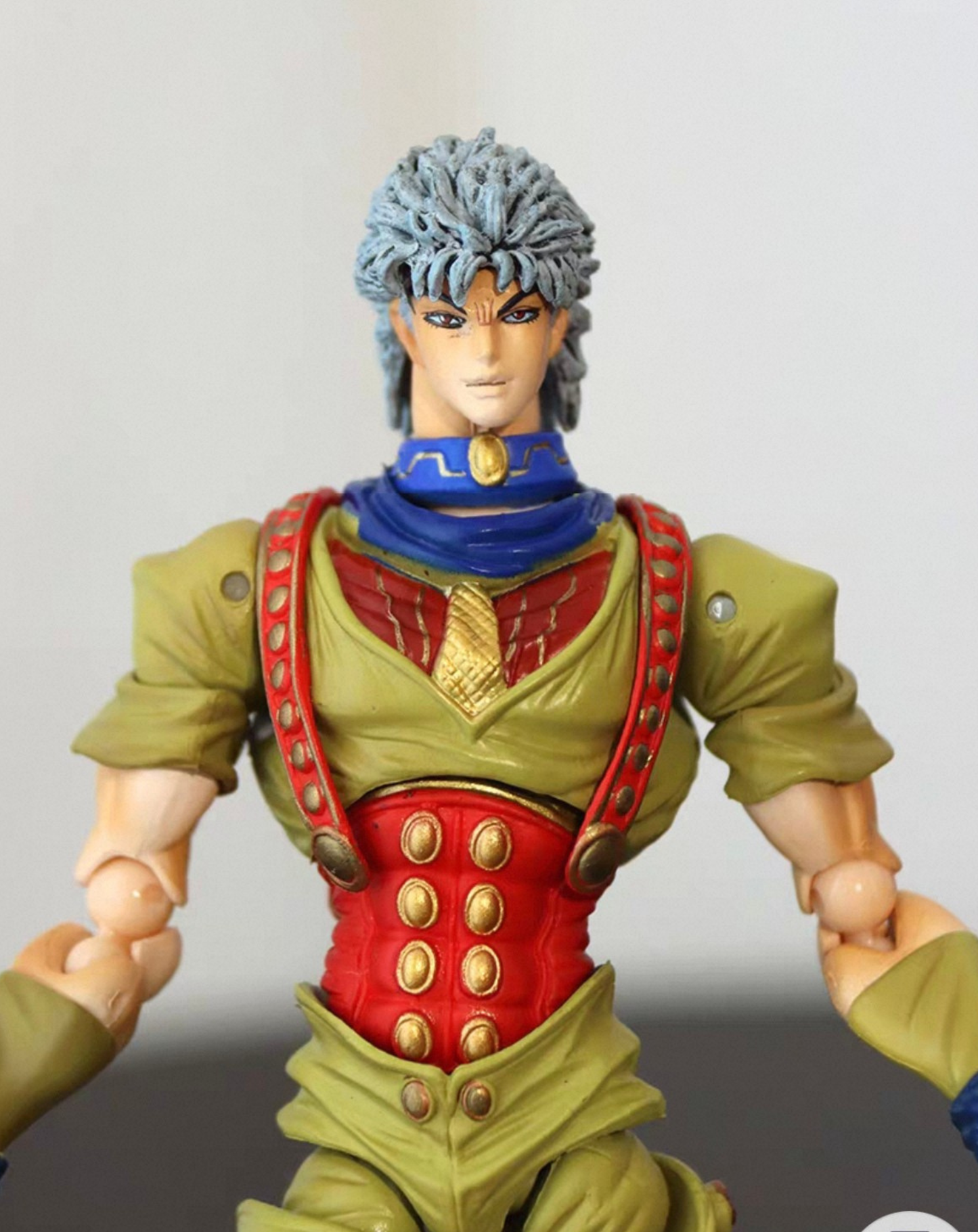 JoJo Dio Brando figure, front standing pose showing the full body sculpt on the display stand