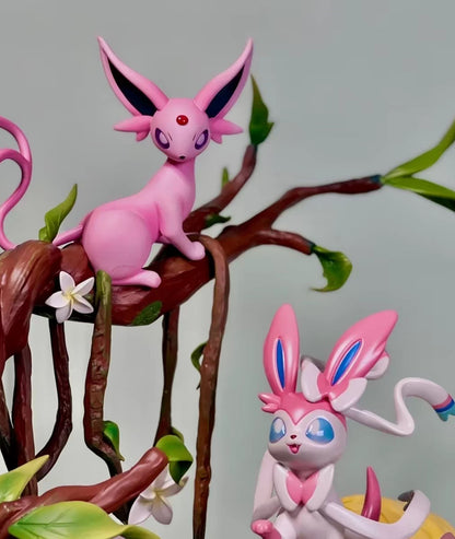 Evolution Family Diorama Statue