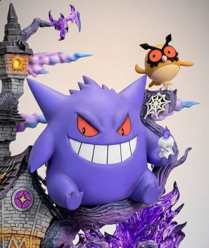 Ghost House Diorama Statue