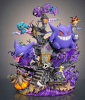 Ghost House Diorama Statue