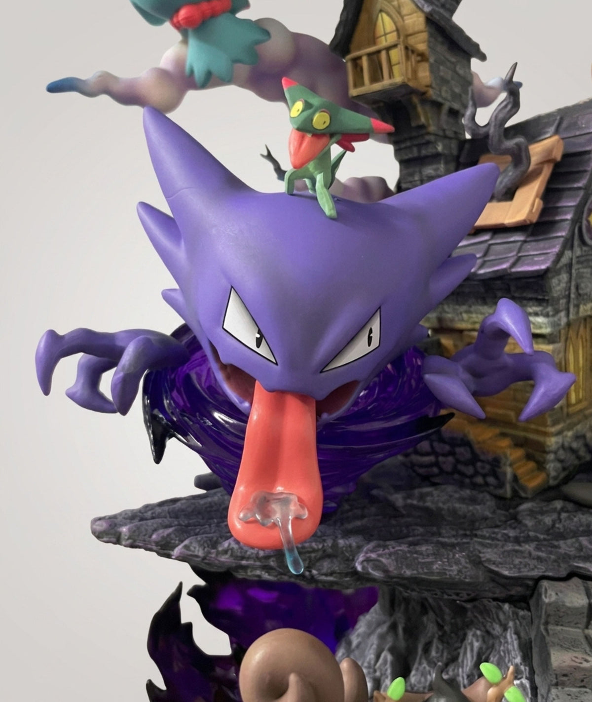 Ghost House Diorama Statue