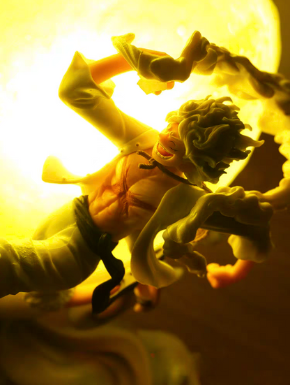 Luffy Gear 5 LED Lamp One Piece Figure Night Light Sun God Luffy Anime Room Decor One Piece Collector Lamp Gift
