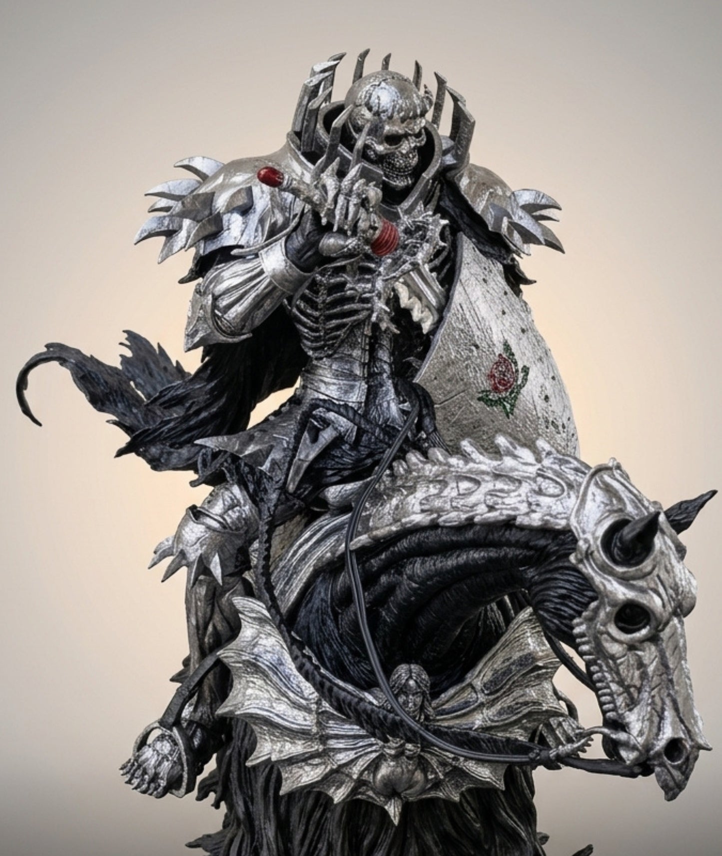 Skull Knight on Horseback Berserk Figurine