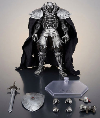Skull Knight Figurine Accessories Swords Shield Base Set