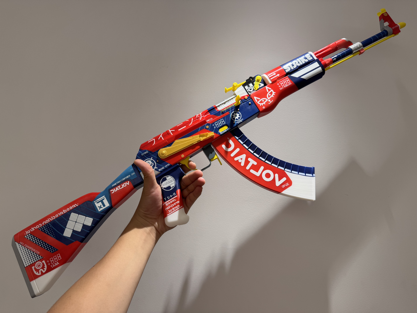 AK-47 Bloodsport CS2 Life Size Replica