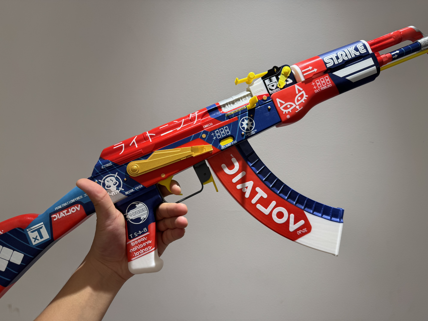 AK-47 Bloodsport CS2 Life Size Replica