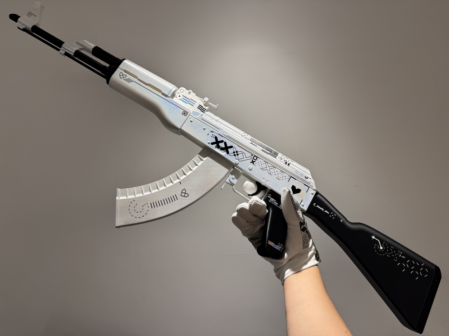 Real Life Size AK-47 Printstream Replica
