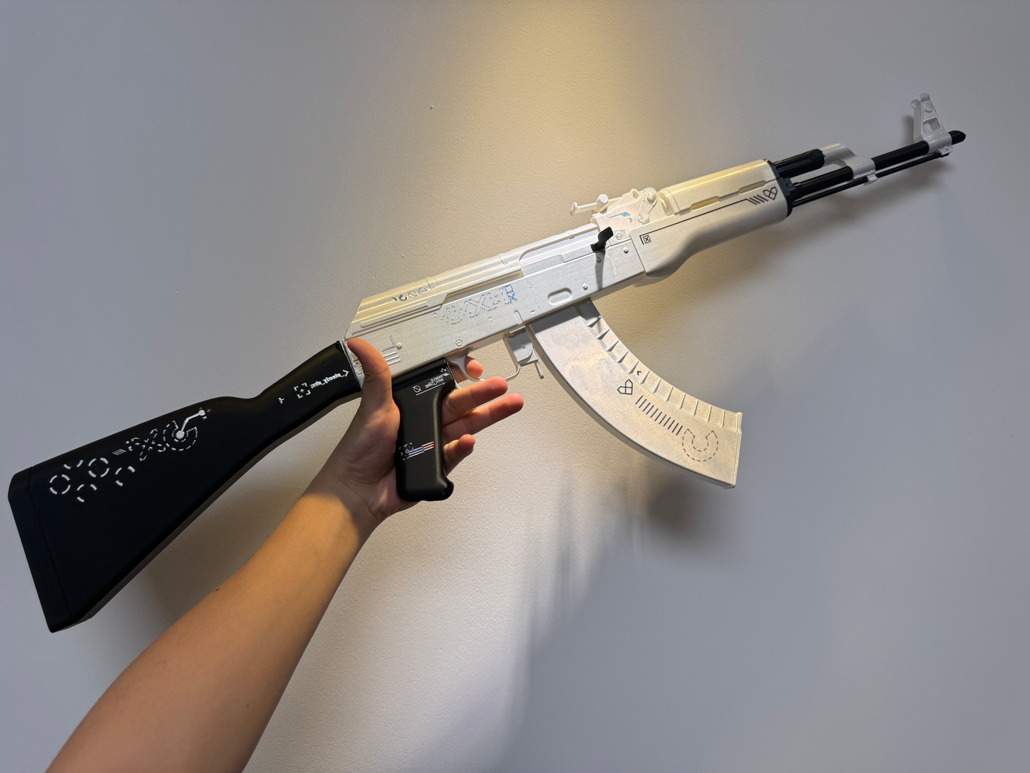 Real Life Size AK-47 Printstream Replica