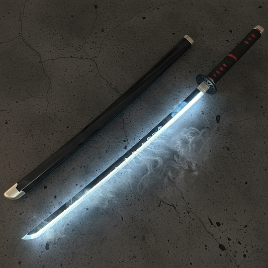 Demon Slayer Glowing Katanas + Smoke Effects