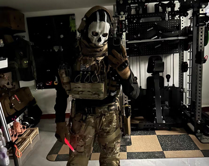 Ghost Skull Mask MW2 Cosplay COD MW2 Ghost Riley Balaclava 3D Printed Skull Face Mask