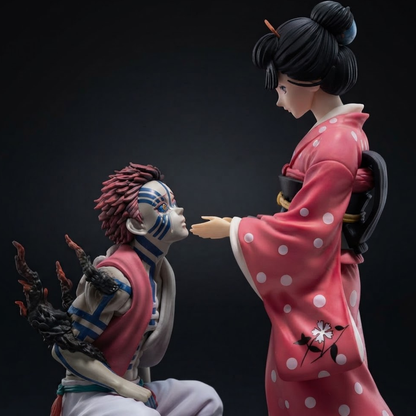 Demon Slayer Akaza & Koyuki Kimono Duo Statue