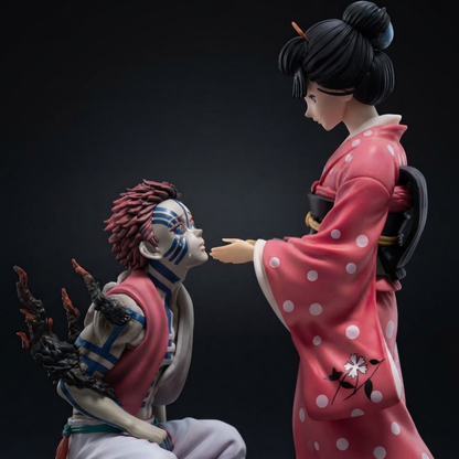 Demon Slayer Akaza & Koyuki Kimono Duo Statue