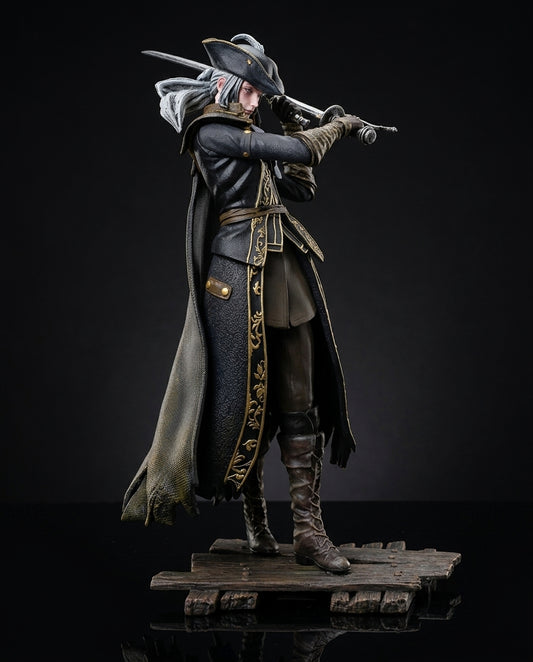 Lady Maria Bloodborne Figurine Front Pose Collectible Video Game Bloodborne High Quality Hand Painted Figurine