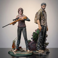 Joel and Ellie Statues