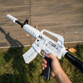 CS2 Printstream M4A1-S full size prop replica held in hand outdoors, showing skin detail and barrel length