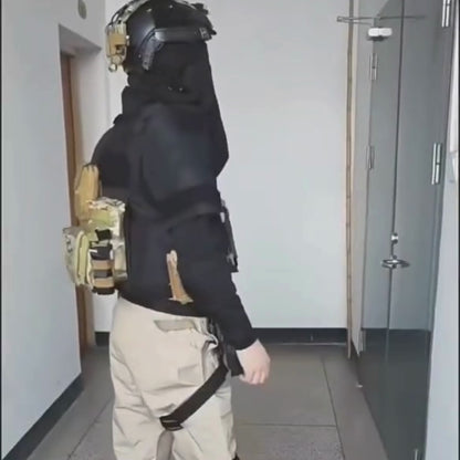 Konig Tactical Helmet and Vest Cosplay Set