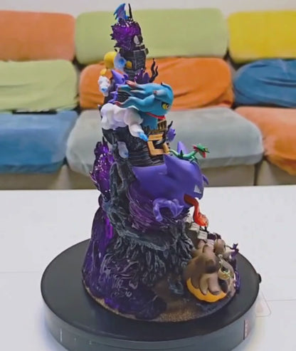 Ghost House Diorama Statue
