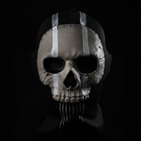 Ghost Skull Mask MW2 Cosplay COD MW2 Ghost Riley Balaclava 3D Printed Skull Face Mask