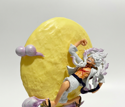 Luffy Gear 5 LED Lamp One Piece Figure Night Light Sun God Luffy Anime Room Decor One Piece Collector Lamp Gift