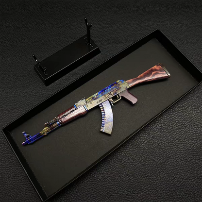 Mini Ak-47 Case Hardened Replica