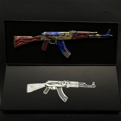 Mini Ak-47 Case Hardened Replica