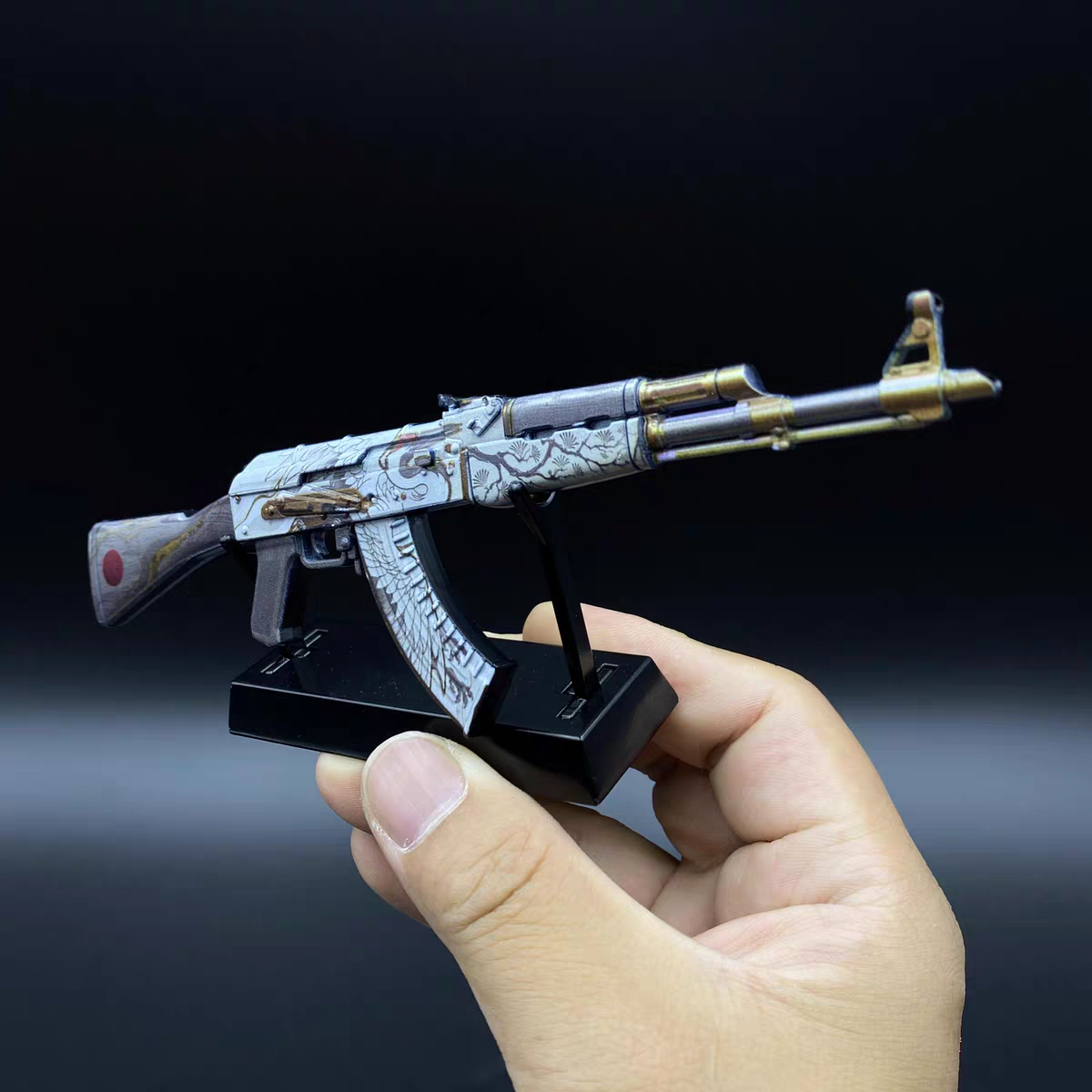 Mini Ak-47 Crane Flight Replica