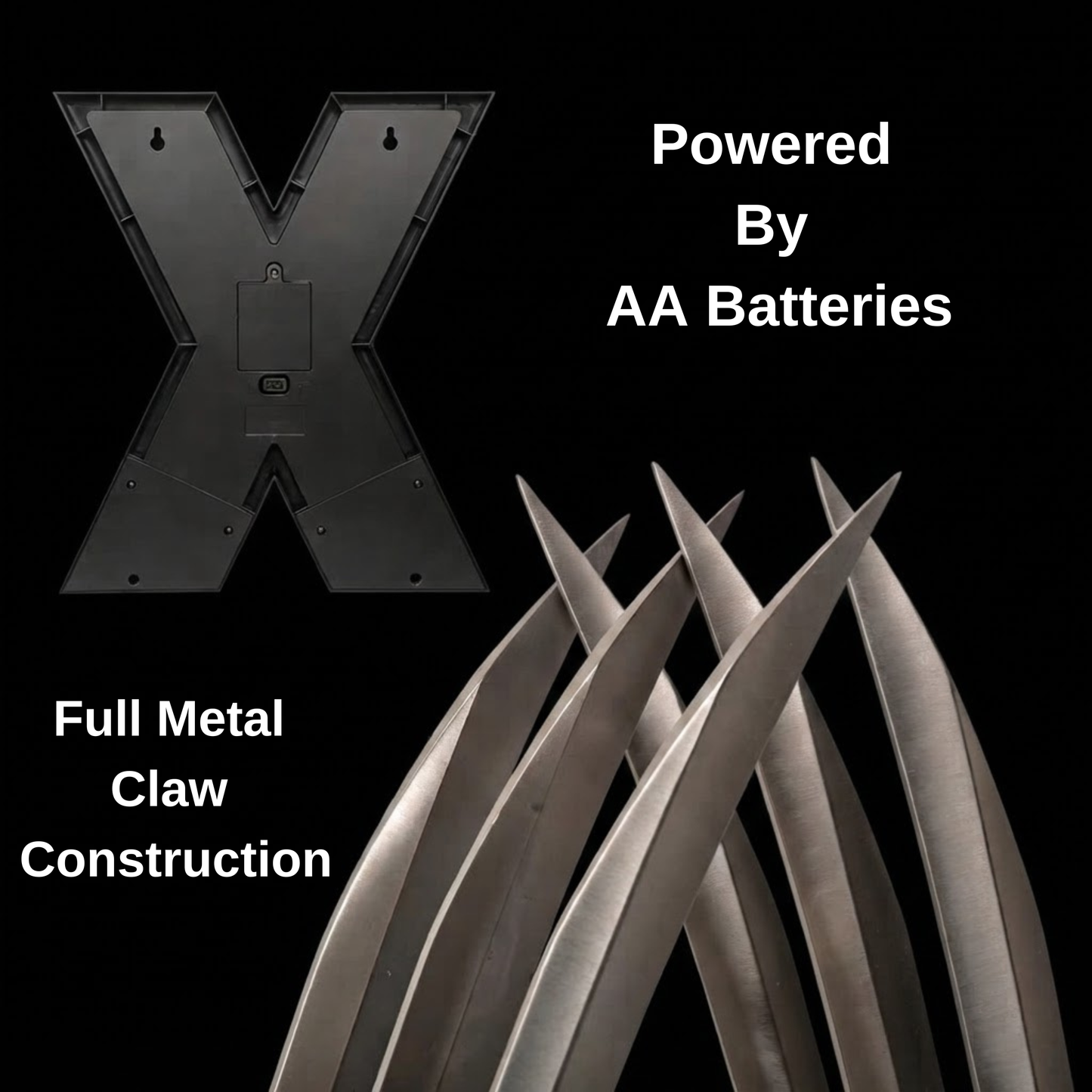 Wolverine Metal Claws Light-Up X Display Stand